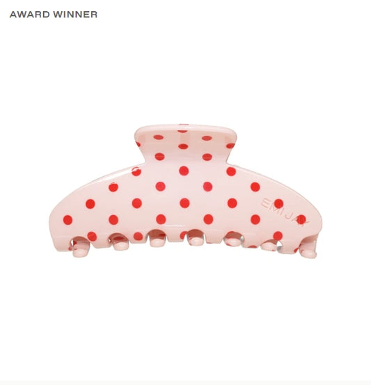 Emi Jay Big Effing Clip in Blush Polka Dot