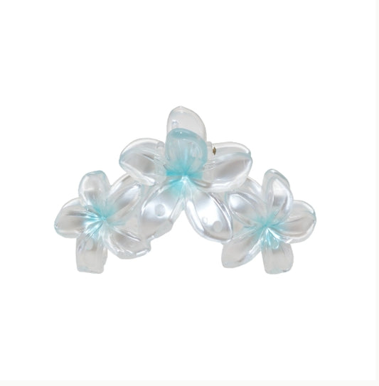 Emi Jay Miss Super Bloom Clip in Aqua Pearl