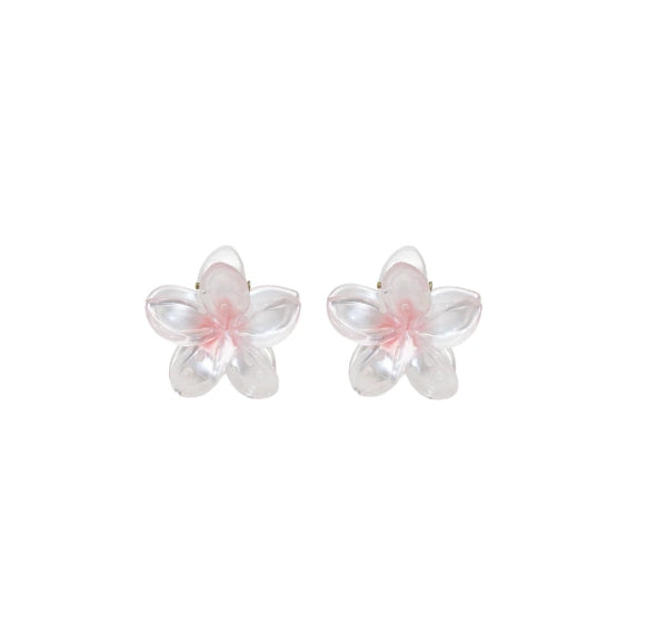 Emi Jay Baby Super Bloom Clip Set in Rose Pearl
