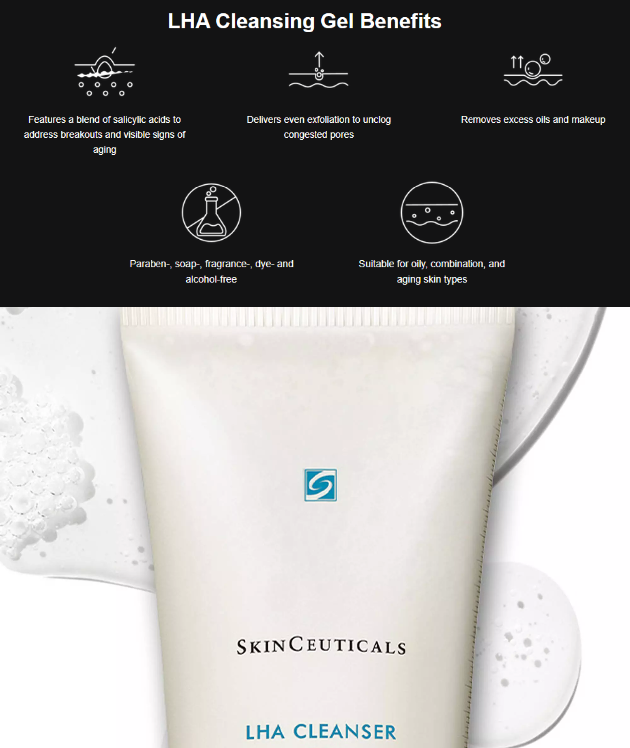 SkinCeuticals LHA Cleansing Gel