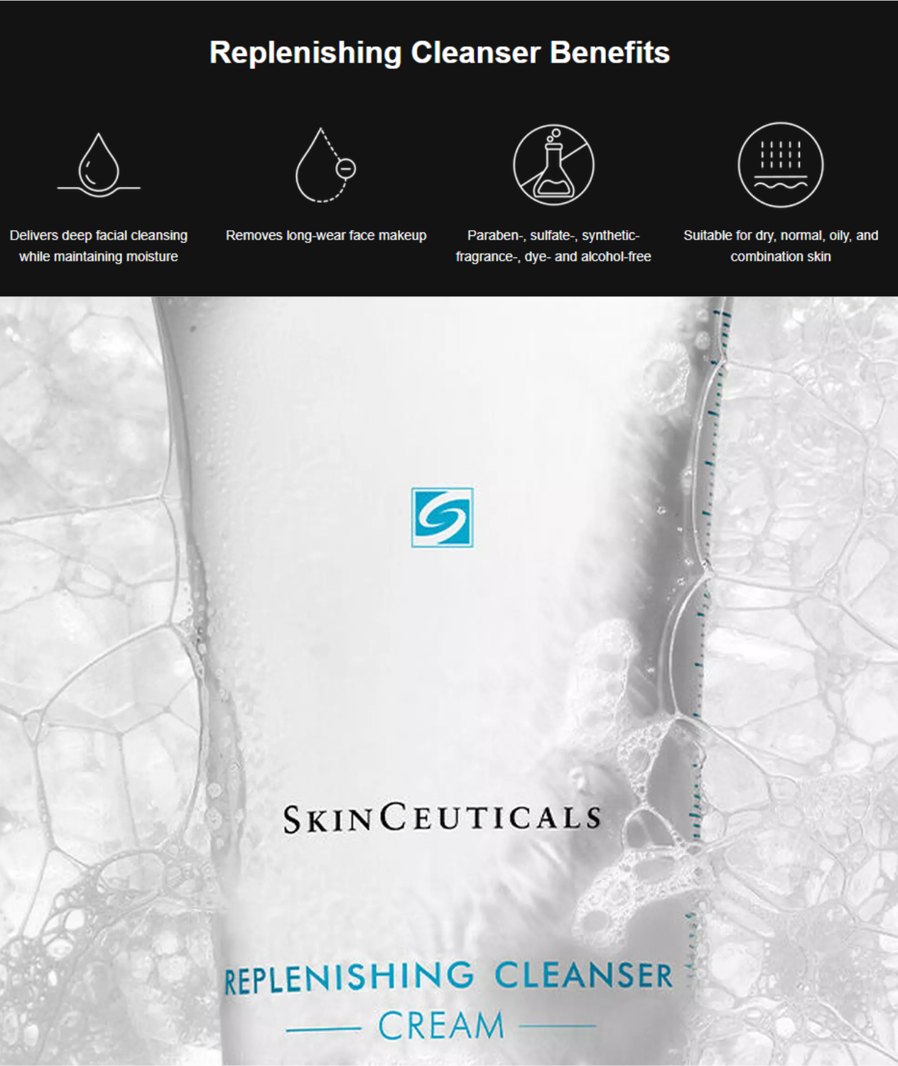 SkinCeuticals Replenishing Cleanser Cream