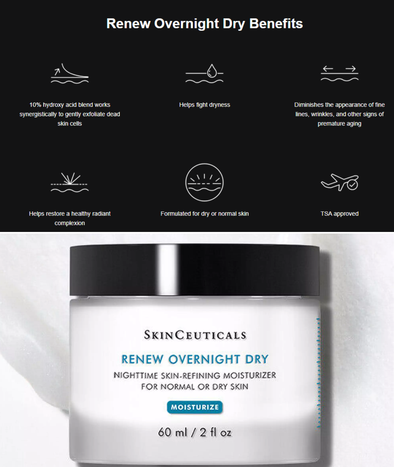 SkinCeuticals Renew Overnight Dry
