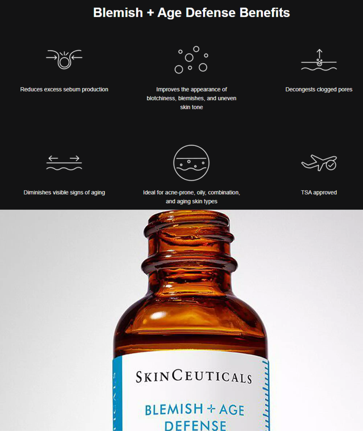 SkinCeuticals Blemish + Age Defense