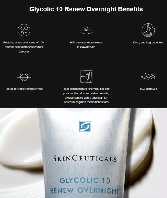 SkinCeuticals Glycolic 10 Renew Overnight